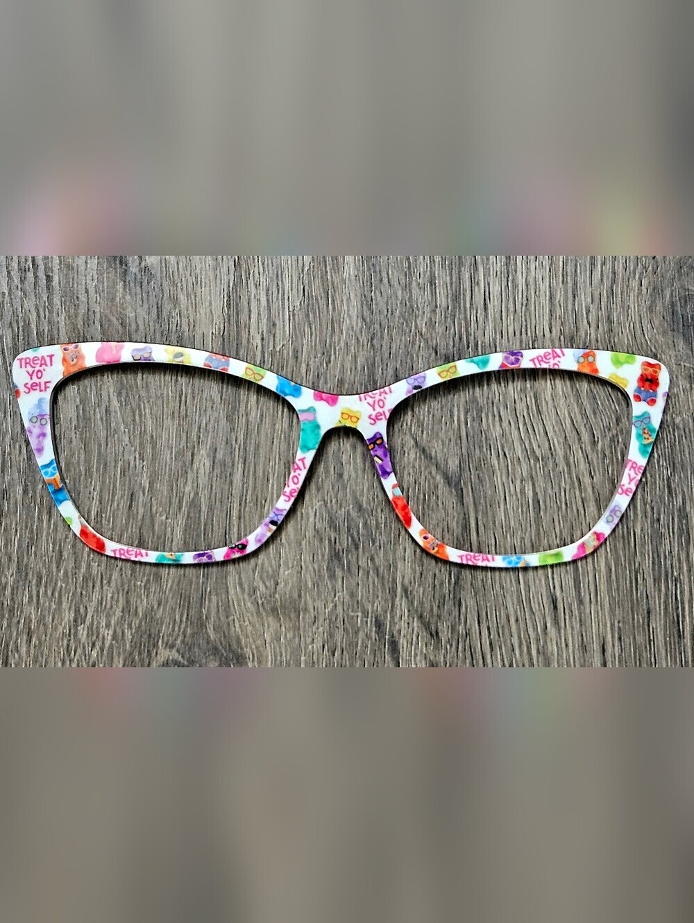 PAIR EYEWEAR WANDA TOPPER Treat Yo' Self Gummy Bears NEW Magnetic Eyeglass Top